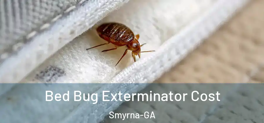 Bed Bug Exterminator Cost Smyrna-GA