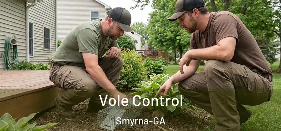 Vole Control Smyrna-GA